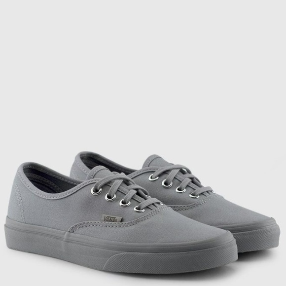 mono gray vans